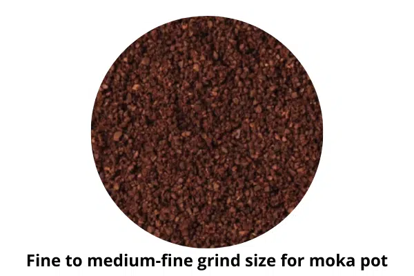 best grind size for moka pot