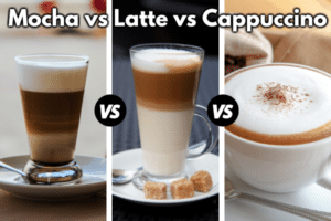 Mocha vs Latte vs Cappuccino