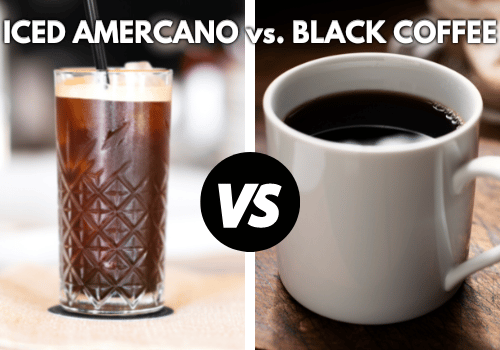 Iced Americano vs Black Coffee