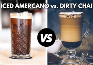 Iced Americano vs. Dirty Chai